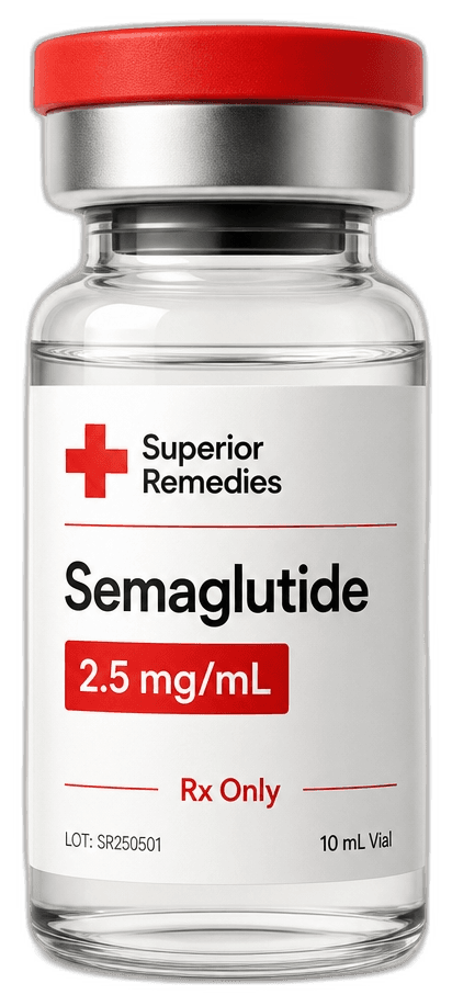 Superior Remedies Semaglutide protocol — clinical still life